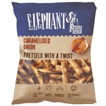 Elephant twist pretzel με καραμελωμένο κρεμμύδι 160gr