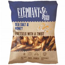 Elephant twist pretzel με μέλι &amp; αλάτι 160gr