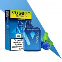 VUSE GO EDITION 01 ηλεκτρονικό τσιγάρο μιας χρήσης Blue Raspberry 20mg|800puffs