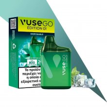 VUSE GO EDITION 01 ηλεκτρονικό τσιγάρο μιας χρήσης Peppermint Ice 20mg|800puffs