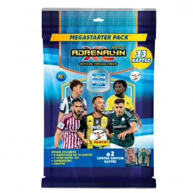 Panini ADRENALYN XL SUPER LEAGUE ΕΛΛΑΔΑ 2024 Official Mega Starter pack Album