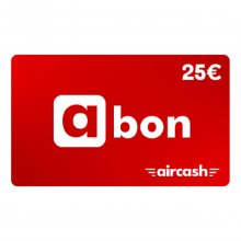 Κάρτα άυλη Aircash A-Bon - 25,00€