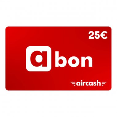 Κάρτα άυλη Aircash A-Bon - 25,00€