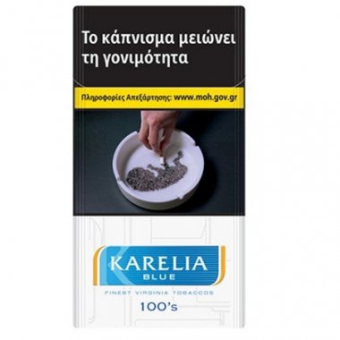 Τσιγάρα Καρέλια Blue 100αρι