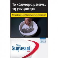 &Tau;&sigma;&iota;&gamma;ά&rho;&alpha; Peter Stuyvesant Red &Kappa;ό&kappa;&kappa;&iota;&nu;&omicron; &sigma;&kappa;&lambda;&eta;&rho;ό 20&alpha;&rho;&iota;