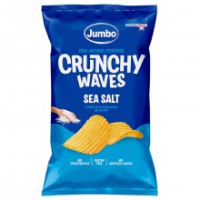 Jumbo Crunchy Waves chips κυματιστά πατατάκια με αλάτι