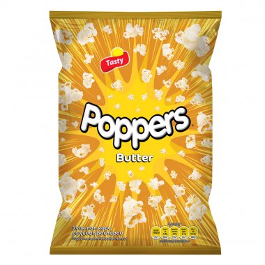 Tasty Poppers ποπ κορν βουτύρου