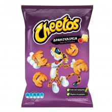 Cheetos Dracoulinia δρακουλίνια snack από καλαμπόκι με τυρί και ντομάτα