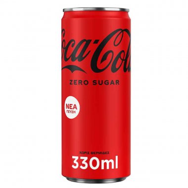 Coca cola αναψυκτικό Zero κουτί 330ml