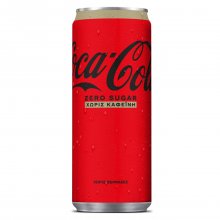 Coca cola αναψυκτικό Zero Caffeine free χωρίς καφεΐνη 330ml