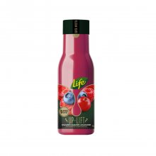 Life Up-Lift 100% φυσικός χυμός Κράνμπερι Ράσμπερι Μπλούμπερι χωρίς γλουτένη 1lt