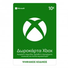 Microsoft Xbox Prepaid Gift Game card 10,00€