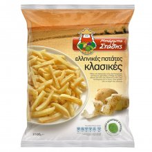 Μπαρμπαστάθης κατεψυγμένες ελληνικές πατάτες κλασικές 1000gr