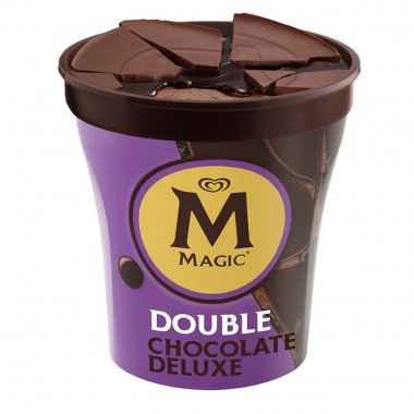 Algida παγωτό Magic Crack Double Chocolate Deluxe κύπελλο