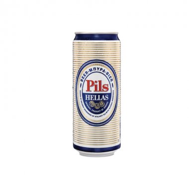 Pils Hellas μπίρα κουτί 500ml