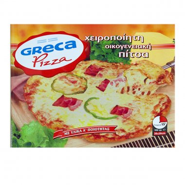 Greca pizza Πίτσα χειροποίητη οικογενειακή 26cm, 550gr