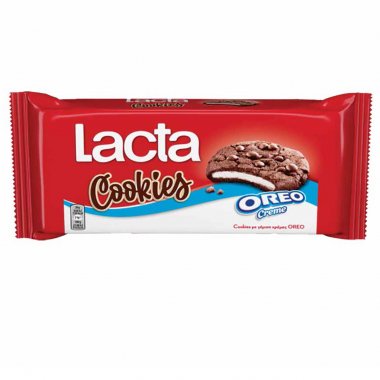 Lacta Cookies μπισκότα Oreo 156gr