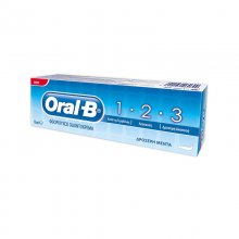 Οδοντόκρεμα Oral B 1 2 3 με γεύση μέντα 75ml