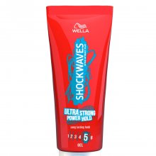 Wella Shockwaves Ultra Strong Power Hold Gel No5 τζελ για φορμάρισμα μαλλιών 200ml