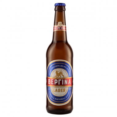 Βεργίνα μπύρα Premium Lager φιάλη 500ml