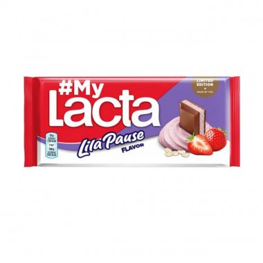 Lacta σοκολάτα γάλακτος με Lila Pause 100gr
