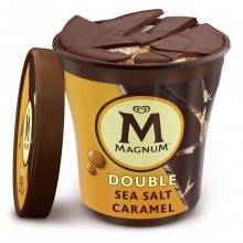 Algida παγωτό Magic Crack Double Salted Caramel κύπελλο