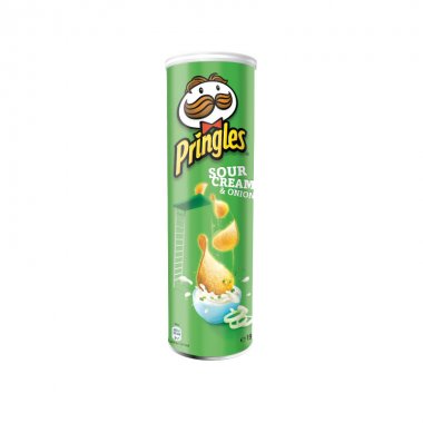 Pringles πατατάκια Sour Cream and Onion 165gr