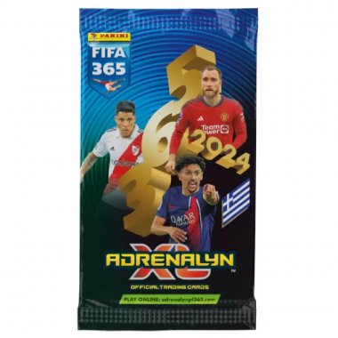 Panini ADRENALYN XL FIFA 365 2024 Official Trading Cards κάρτες για συλλογή