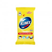 Klinex υγρά πανάκια καθαρισμού με άρωμα lemon